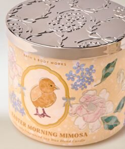 Alternative view of Easter Morning Mimosa 3-Wick Candle